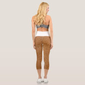 Leggings Capri faux look en cuir (Verso)