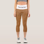 Leggings Capri faux look en cuir (Recto)