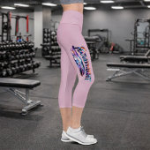 Leggings Capri Featherweight Feather -MMA Kick Boxing- Gym Lover