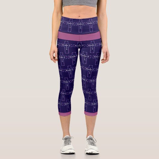 Leggings Capri Femme de foi (Recto)