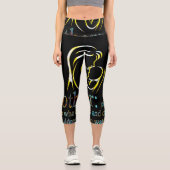 Leggings Capri Fête des mères  (Recto)