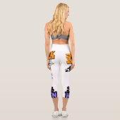 Leggings Capri Fête d'Halloween (Verso)