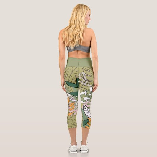 Leggings Capri Feuille (Verso)