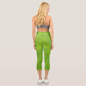 Leggings Capri Feuille d'Aspen vert #11 (Verso)