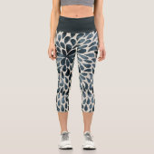 Leggings Capri Feuille migte Motif (Recto)