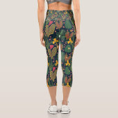 Leggings Capri Feuille tropicale Capris (Verso)