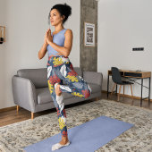 Leggings Capri Feuilles d'automne