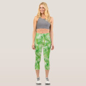 Leggings Capri Feuilles de bananes à Capris (Recto)