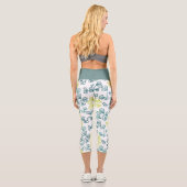 Leggings Capri Feuilles de Ginkgo (Verso)