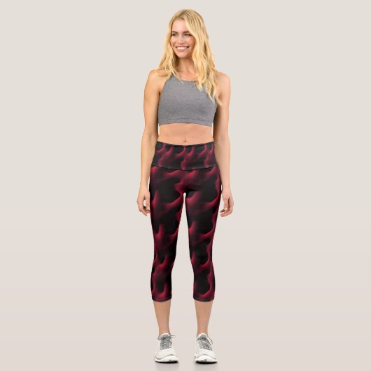 Leggings Capri Fibreux (Recto)