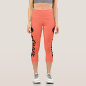 Leggings Capri #Fierce Dumbbell High Waisted Capris (Recto)