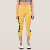 Leggings Capri #Fierce Kettlebell Haute Taille Capris (Recto)