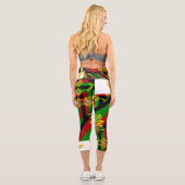 Leggings Capri Fierté açorienne (Verso)