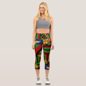 Leggings Capri Fierté açorienne (Recto)