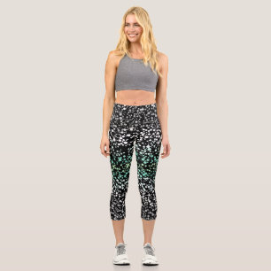 Leggings Capri Fierté paragendre Mod Rétro Farfelu Groovy Bohème
