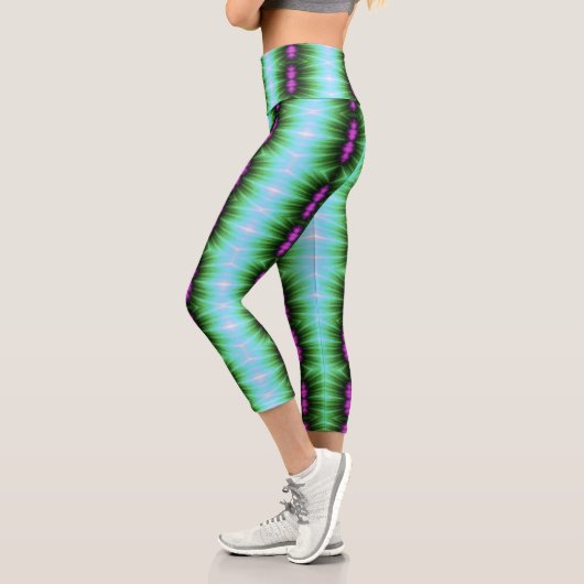 Leggings Capri fièvre jungle (Gauche)