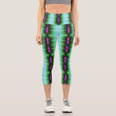 Leggings Capri fièvre jungle (Recto)