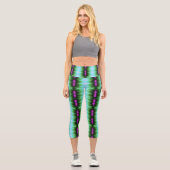Leggings Capri fièvre jungle (Recto)