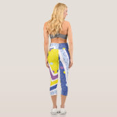 Leggings Capri Figures géométriques 5 (Verso)