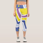 Leggings Capri Figures géométriques 5 (Recto)