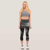 Leggings Capri Fille aux larmes (Recto)