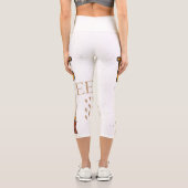 Leggings Capri fille chaude (Verso)