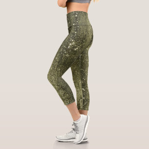 Leggings Capri Fille éblouissante verte