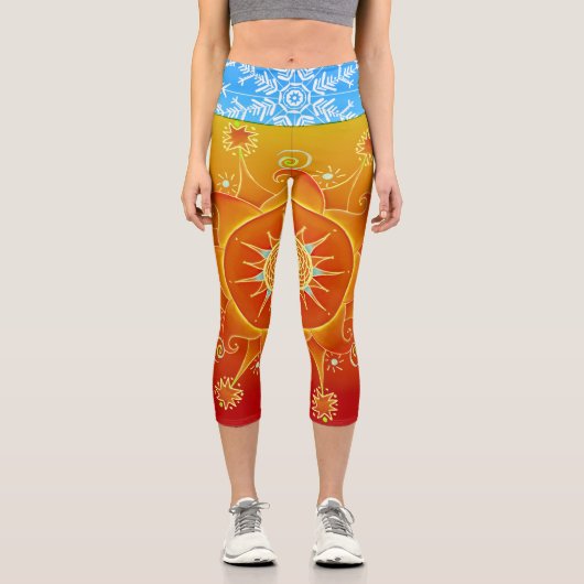 Leggings Capri Fire et Ice Capri (Recto)