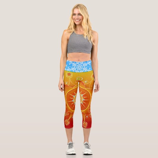 Leggings Capri Fire et Ice Capri (Recto)