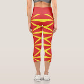 Leggings Capri Flag de Macedonia (Verso)