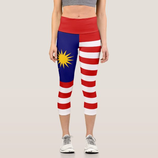 Leggings Capri Flag malaisien (Recto)