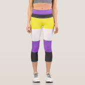 Leggings Capri Flag non-binaire (Recto)