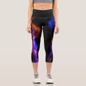 Leggings Capri Flames (Recto)