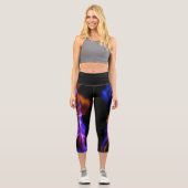 Leggings Capri Flames (Recto)