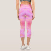 Leggings Capri Flèche rose (Verso)