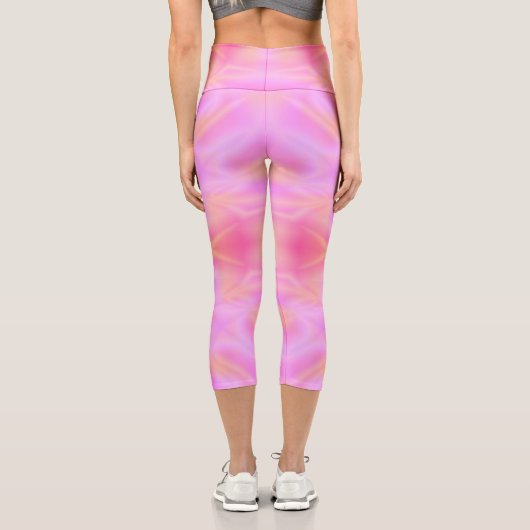 Leggings Capri Flèche rose (Verso)