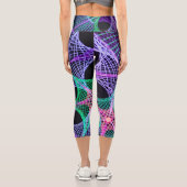 Leggings Capri fleur (Verso)