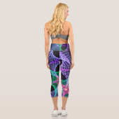 Leggings Capri fleur (Verso)