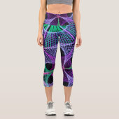 Leggings Capri fleur (Recto)
