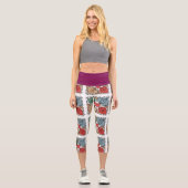 Leggings Capri fleur (Recto)