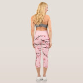 Leggings Capri Fleur de cerise (Verso)