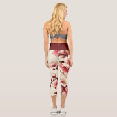 Leggings Capri Fleur de cerisier (Verso)