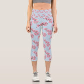 Leggings Capri Fleur de cerisiers (Recto)