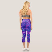 Leggings Capri Fleur de Lune (Verso)