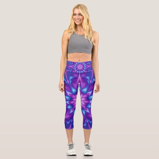 Leggings Capri Fleur de Lune (Recto)