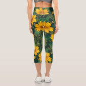 Leggings Capri Fleur haut de gamme (Verso)
