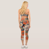 Leggings Capri Fleur haut de gamme (Verso)