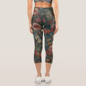 Leggings Capri Fleur haut de gamme (Verso)