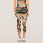 Leggings Capri Fleur haut de taille  (Verso)