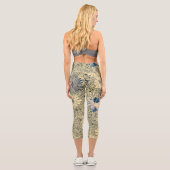 Leggings Capri Fleur haut de taille (Verso)